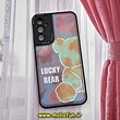 قاب گوشی Galaxy A34 5G سامسونگ فانتزی ژله ای اورجینال CASE CASE طرح خرس LUCKY BEAR محافظ لنز دار کد 615