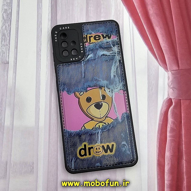 قاب گوشی Galaxy A51 سامسونگ فانتزی ژله ای اورجینال CASE CASE طرح خرس TEDY محافظ لنز دار کد 1005