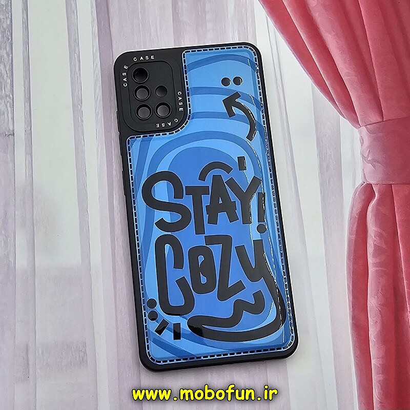 قاب گوشی Galaxy A51 سامسونگ فانتزی ژله ای اورجینال CASE CASE طرح STAY COZY محافظ لنز دار کد 1006