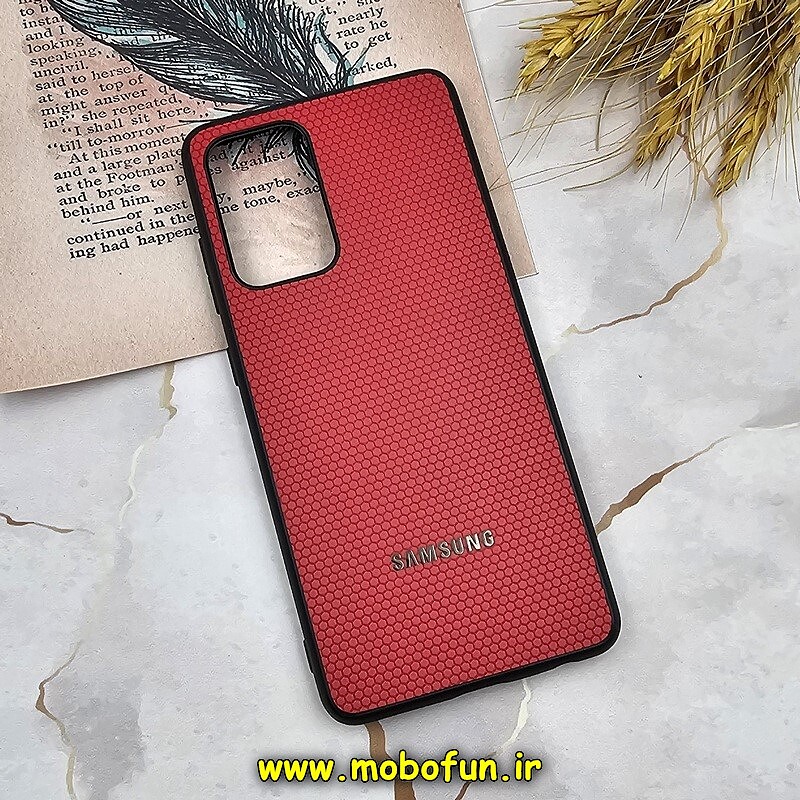 قاب گوشی Galaxy A52 4G - Galaxy A52 5G - Galaxy A52S سامسونگ اورجینال چرمی Ultra Case اولترا کیس Q Series قرمز کد 1331
