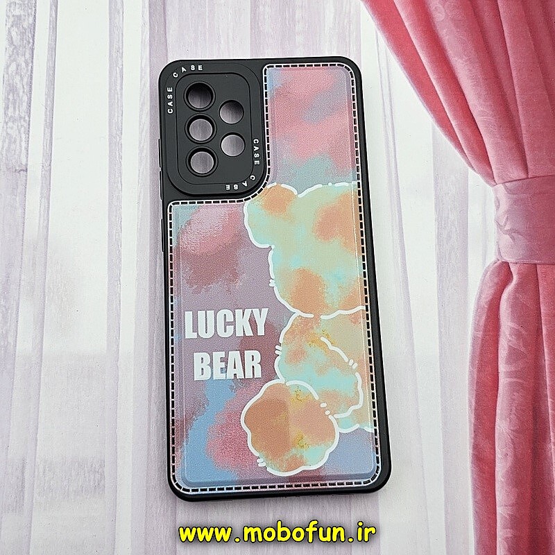 قاب گوشی Galaxy A52 4G - Galaxy A52 5G - Galaxy A52S سامسونگ فانتزی ژله ای اورجینال CASE CASE طرح LUCKY BEAR محافظ لنز دار کد 1337