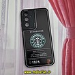قاب گوشی Galaxy A54 5G سامسونگ فانتزی ژله ای اورجینال CASE CASE طرح استارباکس STARBUCKS محافظ لنز دار کد 839