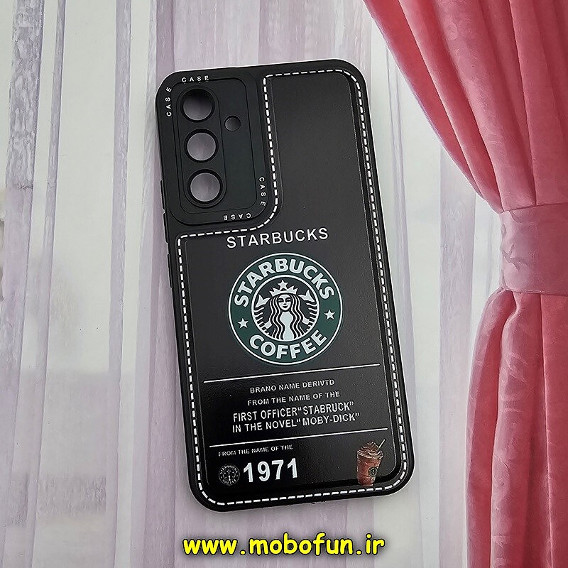 قاب گوشی Galaxy A54 5G سامسونگ فانتزی ژله ای اورجینال CASE CASE طرح استارباکس STARBUCKS محافظ لنز دار کد 839