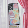 قاب گوشی Galaxy A72 سامسونگ فانتزی ژله ای اورجینال CASE CASE طرح LUCKY BEAR محافظ لنز دار کد 597