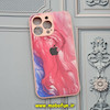 قاب گوشی iPhone 13 Pro آیفون پشت گلس شیشه ای طرح آبرنگی کد 468