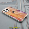 قاب گوشی iPhone 13 Pro آیفون پشت گلس شیشه ای طرح آبرنگی کد 469