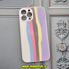 قاب گوشی iPhone 13 Pro Max آیفون پشت گلس شیشه ای طرح آبرنگی کد 697