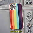 قاب گوشی iPhone 13 Pro Max آیفون پشت گلس شیشه ای طرح آبرنگی کد 698