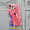 قاب گوشی iPhone 13 Pro Max آیفون پشت گلس شیشه ای طرح آبرنگی کد 704