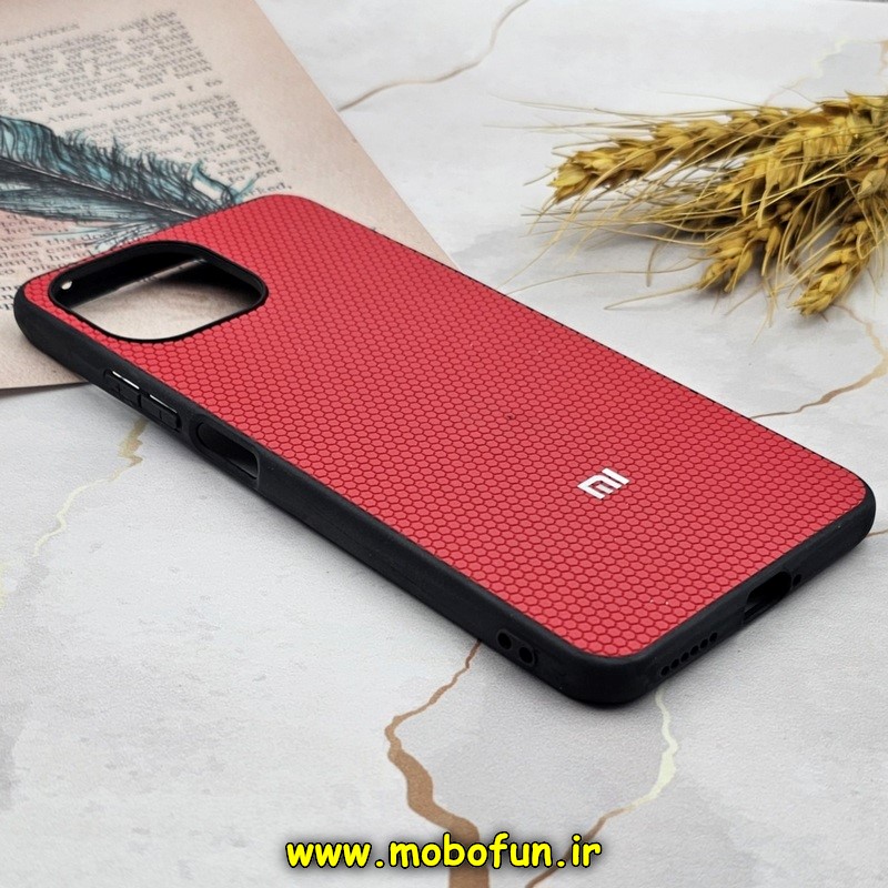 قاب گوشی Xiaomi Mi 11 Lite 4G - Mi 11 Lite 5G - Mi 11 Lite Ne شیائومی اورجینال چرمی Ultra Case اولترا کیس Q Series قرمز کد 578