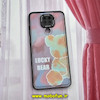 قاب گوشی Redmi Note 9 شیائومی فانتزی ژله ای اورجینال CASE CASE طرح LUCKY BEAR محافظ لنز دار کد 619