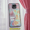 قاب گوشی Redmi Note 9S - Redmi Note 9 Pro شیائومی فانتزی ژله ای اورجینال CASE CASE طرح LUCKY BEAR محافظ لنز دار کد 1229