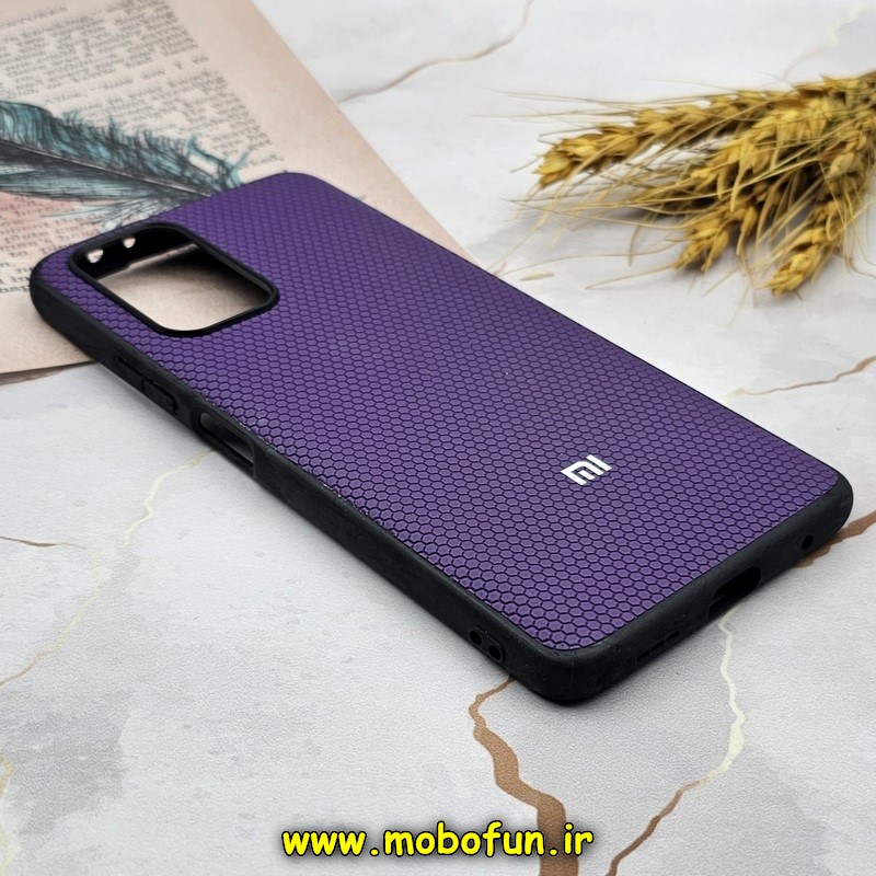 قاب گوشی Redmi Note 10 Pro - Redmi Note 10 Pro Max شیائومی اورجینال چرمی Ultra Case اولترا کیس Q Series بنفش کد 863