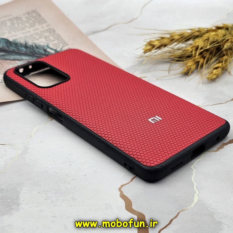 قاب گوشی Redmi Note 10 Pro - Redmi Note 10 Pro Max شیائومی اورجینال چرمی Ultra Case اولترا کیس Q Series قرمز کد 864