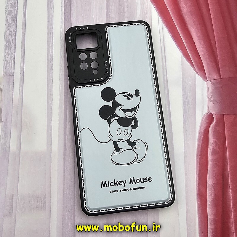 قاب گوشی Redmi Note 11 Pro 4G Global - Redmi Note 11 Pro 5G Global - Redmi Note 11E Pro 5G - Redmi Note 12 Pro 4G شیائومی فانتزی ژله ای اورجینال CASE CASE طرح میکی موس محافظ لنز دار کد 1028