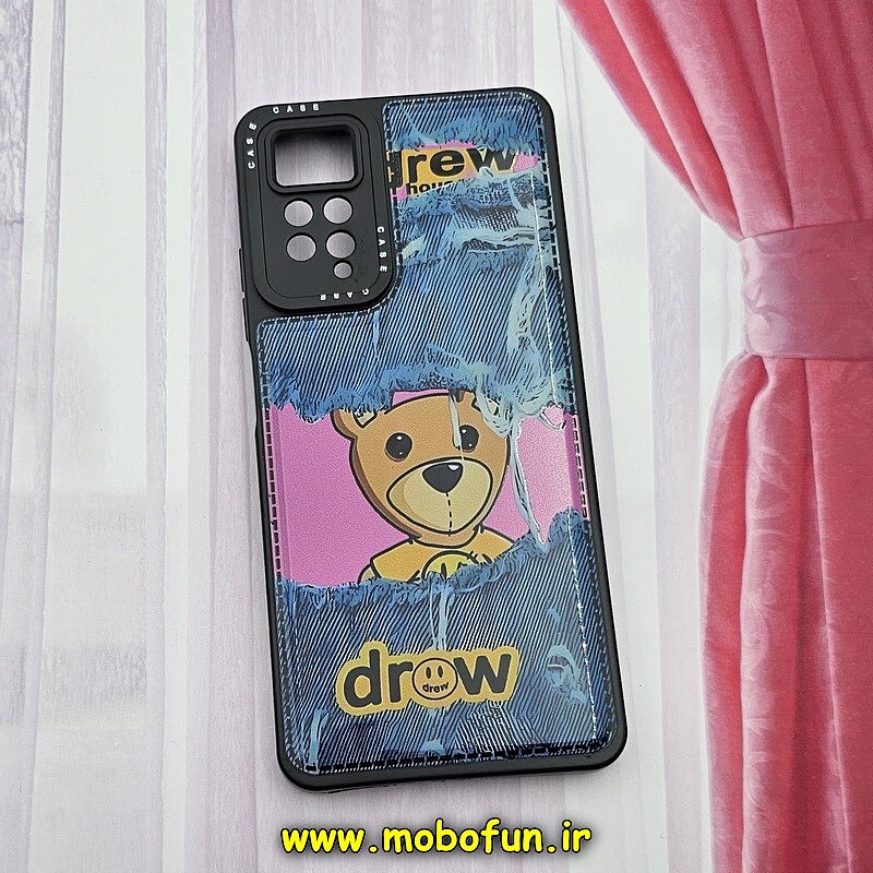 قاب گوشی Redmi Note 11 Pro 4G Global - Redmi Note 11 Pro 5G Global - Redmi Note 11E Pro 5G - Redmi Note 12 Pro 4G شیائومی فانتزی ژله ای اورجینال CASE CASE طرح خرس تدی TEDY محافظ لنز دار کد 1030