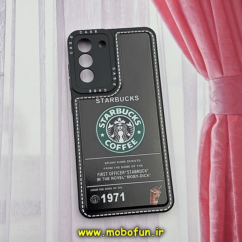 قاب گوشی Galaxy S21 FE سامسونگ فانتزی ژله ای اورجینال CASE CASE طرح استارباکس STARBUCKS محافظ لنز دار کد 836