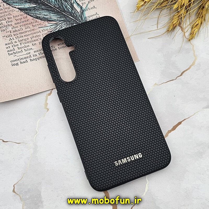 قاب گوشی Galaxy S23 FE سامسونگ اورجینال چرمی Ultra Case اولترا کیس Q Series مشکی کد 114