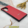 قاب گوشی Galaxy S23 Ultra سامسونگ اورجینال چرمی Ultra Case اولترا کیس Q Series قرمز کد 347