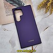 قاب گوشی Galaxy S24 Ultra سامسونگ اورجینال چرمی Ultra Case اولترا کیس Q Series بنفش کد 11