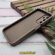 قاب گوشی Galaxy A24 سامسونگ طرح سیلیکونی Solid عروسکی خرسی جیر محافظ لنزدار نسکافه ای کد 441