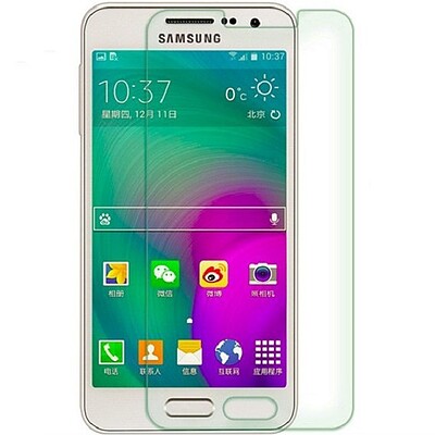 گلس Galaxy A3 2015 سامسونگ مدل شیشه ای سه میل ساده