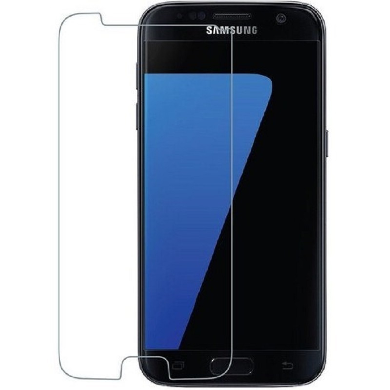 گلس Galaxy S7 سامسونگ مدل شیشه ای سه میل ساده