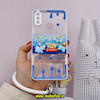 قاب گوشی Galaxy A10S سامسونگ طرح کارتونی سه بعدی والت دیزنی Mame النگویی شفاف محافظ لنز دار آبی کد 773