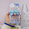 قاب گوشی Galaxy A12 - Galaxy M12 سامسونگ طرح کارتونی سه بعدی والت دیزنی Mame النگویی شفاف محافظ لنز دار آبی کد 1561