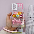 قاب گوشی Galaxy A52 4G - Galaxy A52 5G - Galaxy A52S سامسونگ طرح کارتونی سه بعدی والت دیزنی Mame النگویی شفاف محافظ لنز دار سفید صورتی کد 1340
