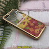 قاب گوشی iPhone 5 - iPhone 5S آیفون طرح فانتزی لاکچری LUX دور طلایی ژله ای کد 94