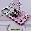 قاب گوشی iPhone 13 Pro Max آیفون الکتروپلیتینگ اورجینال CREATIVE CASE پروانه ای Butterfly کد 714