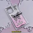 قاب گوشی iPhone 13 Pro Max آیفون الکتروپلیتینگ اورجینال CREATIVE CASE پروانه ای Butterfly کد 714