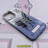 قاب گوشی iPhone 13 Pro Max آیفون الکتروپلیتینگ اورجینال CREATIVE CASE پروانه ای Butterfly کد 715