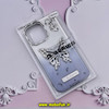 قاب گوشی iPhone 14 Pro Max آیفون الکتروپلیتینگ اورجینال CREATIVE CASE پروانه ای Butterfly کد 313