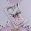 قاب گوشی iPhone 15 Pro آیفون الکتروپلیتینگ اورجینال CREATIVE CASE پروانه ای Butterfly کد 7
