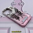 قاب گوشی iPhone 15 Pro آیفون الکتروپلیتینگ اورجینال CREATIVE CASE پروانه ای Butterfly کد 7