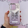 قاب گوشی iPhone 15 Pro آیفون الکتروپلیتینگ اورجینال CREATIVE CASE پروانه ای Butterfly کد 8