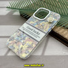 قاب گوشی iPhone 15 Pro Max آیفون ماربل اورجینال CREATIVE CASE طرح گل یخ GOOD LUCKY کد 45