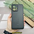 قاب گوشی Redmi Note 12 4G شیائومی اورجینال چرمی Leather Case لدر کیس Q Series مشکی کد 524