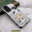 قاب گوشی Xiaomi 12 Lite شیائومی طرح کبریتی چرمی اورجینال Unique Case محافظ لنزدار کپسولی گربه کیوت کد 186