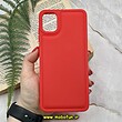 قاب گوشی Galaxy A05 سامسونگ سیلیکونی ژله ای پافر New DISIGN قرمز کد 67