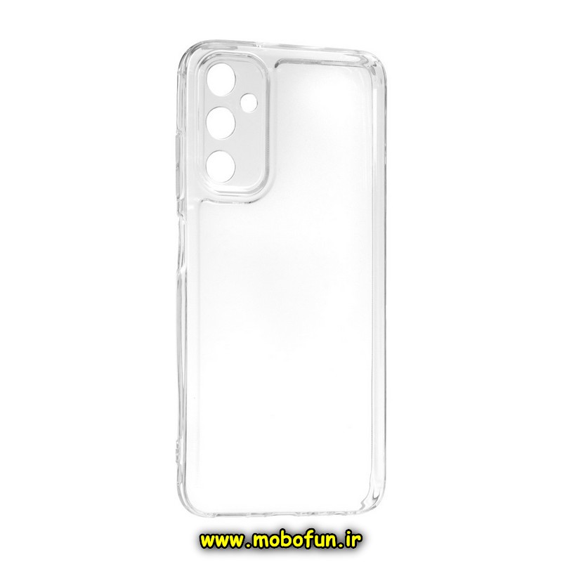 قاب گوشی Galaxy A05S سامسونگ طرح ژله ای شفاف بی رنگ SPACE ایربگ دار محافظ لنز دار کد 67