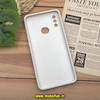 قاب گوشی Galaxy A10S سامسونگ مدل PVD ضد خش پشت گلس شیشه ای محافظ لنز دار سفید کد 776