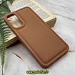 قاب گوشی Galaxy A15 سامسونگ سیلیکونی ژله ای پافر New DISIGN عسلی کد 61
