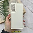 قاب گوشی Galaxy A15 سامسونگ سیلیکونی ژله ای پافر New DISIGN سفید کد 64
