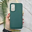 قاب گوشی Galaxy A15 سامسونگ سیلیکونی ژله ای پافر New DISIGN سبز کد 65