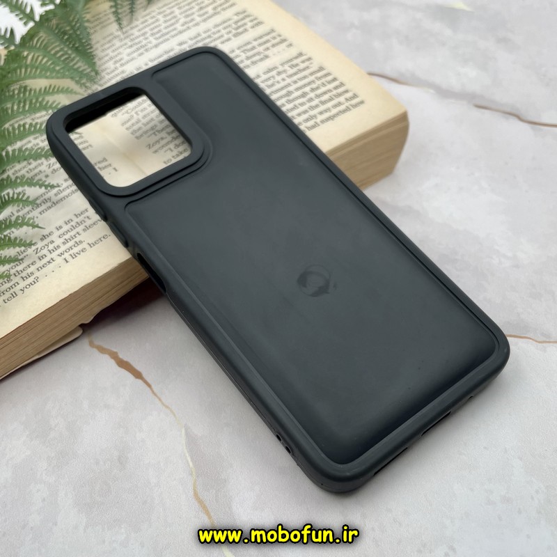 قاب گوشی Redmi 12 شیائومی سیلیکونی ژله ای پافر New DISIGN مشکی کد 205