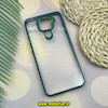 قاب گوشی Redmi Note 9 شیائومی نیو اسکین NEW SKIN اورجینال متال کیس Metal طرح پشت طلق شفاف دور سیلیکونی سبز کد 628