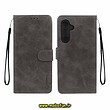 کیف گوشی Galaxy S23 FE سامسونگ مگنتی نیلکین NILLKIN طرح چرم کتابی محافظ لنزدار طوسی کد 119